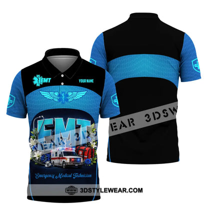 Unisex Shirt - Custom EMT Shirt - Polo Shirt / S - T-shirt