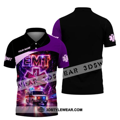 Unisex Shirt - Custom EMT Shirt - Polo Shirt / S - T-shirt