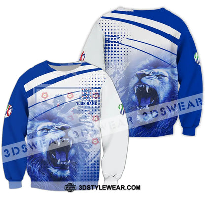 Unisex Shirt - Custom England 3D Shirt Long Sleeve / S T-shirt