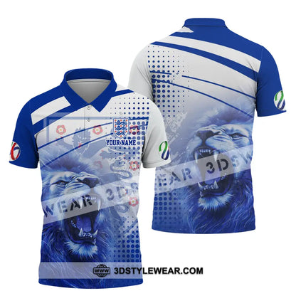 Unisex Shirt - Custom England 3D Shirt Polo Shirt / S T-shirt
