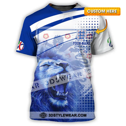 Unisex Shirt - Custom England 3D Shirt T-shirt