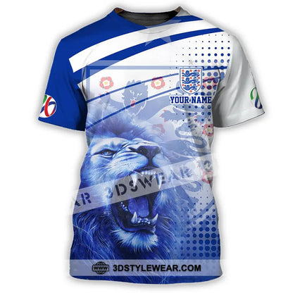 Unisex Shirt - Custom England 3D Shirt T-Shirt / S T-shirt