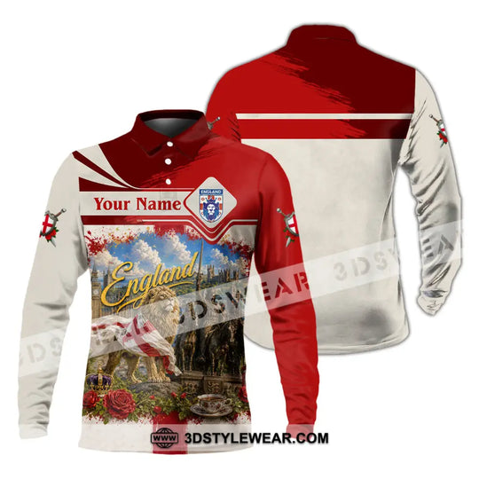 Unisex Shirt - Custom England Shirt style option 4