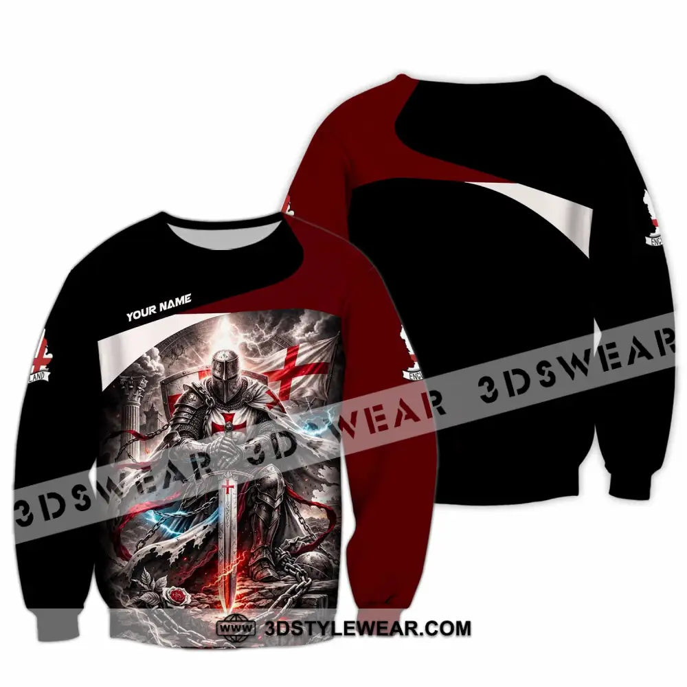 Unisex Shirt - Custom England Shirt - Long Sleeve / S - T-shirt