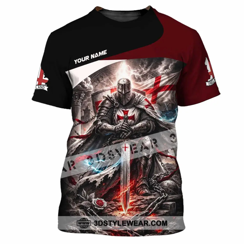 Unisex Shirt - Custom England Shirt - T-Shirt / S - T-shirt