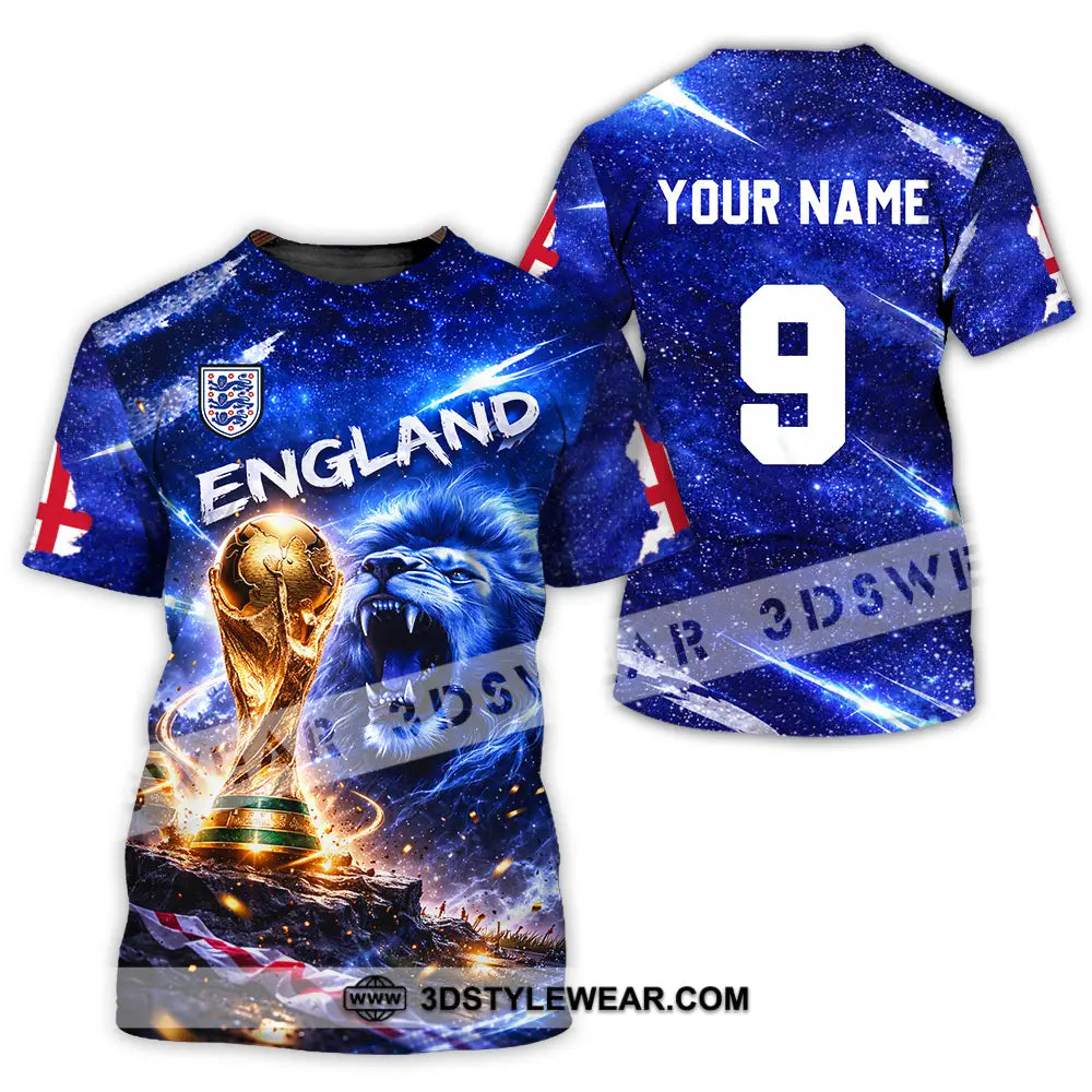 Unisex Shirt - Custom England World Cup 2026 3D Shirt T-Shirt / S T-shirt