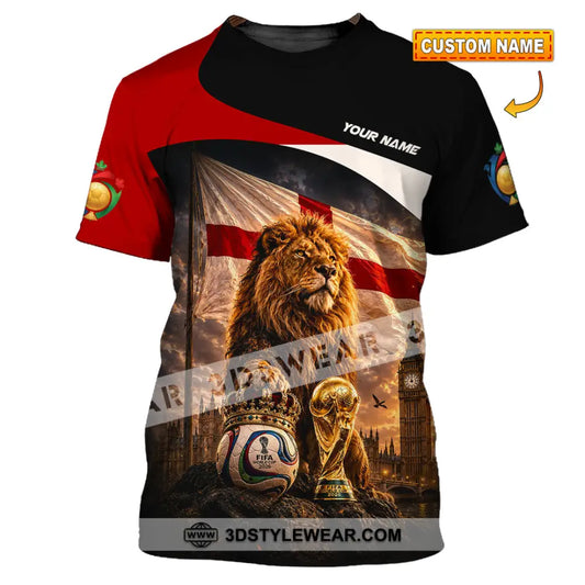 Unisex Shirt - Custom England World Cup 2026 Shirt - T-shirt