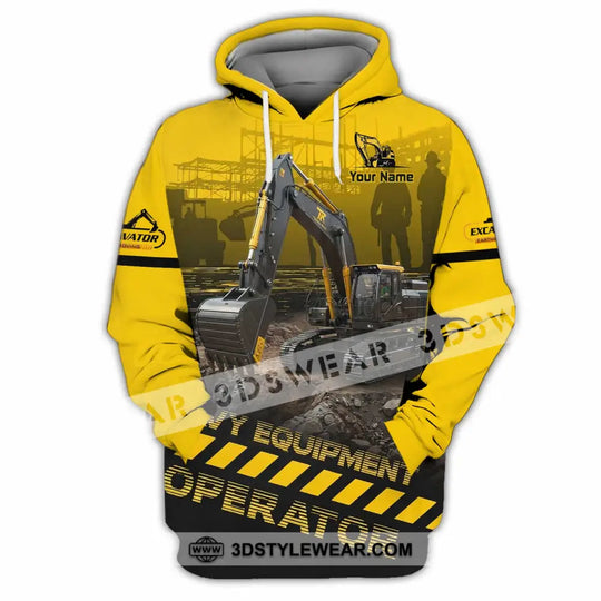 Unisex Shirt - Custom Excavator Shirt style option 2
