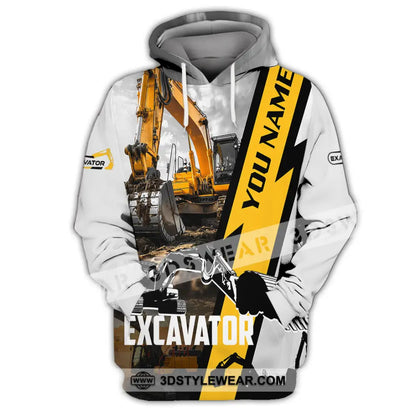 Unisex Shirt - Custom Excavator Shirt - Hoodie / S - T-shirt