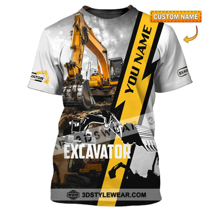 Unisex Shirt - Custom Excavator Shirt - T-shirt