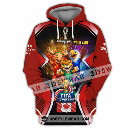 Unisex Shirt - Custom Fifa World Cup 2026 3D Shirt style option 2