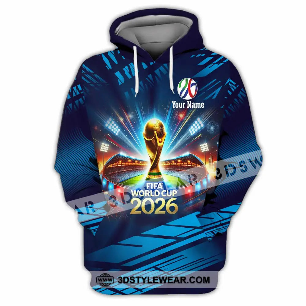 Unisex Shirt - Custom Fifa World Cup 2026 3D Shirt Hoodie / S T-shirt