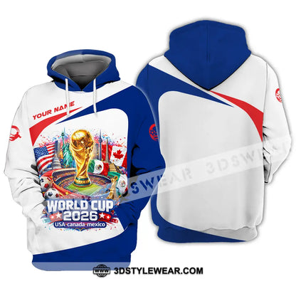 Unisex Shirt - Custom FIFA World Cup 2026 3D Shirt Hoodie / S T-shirt