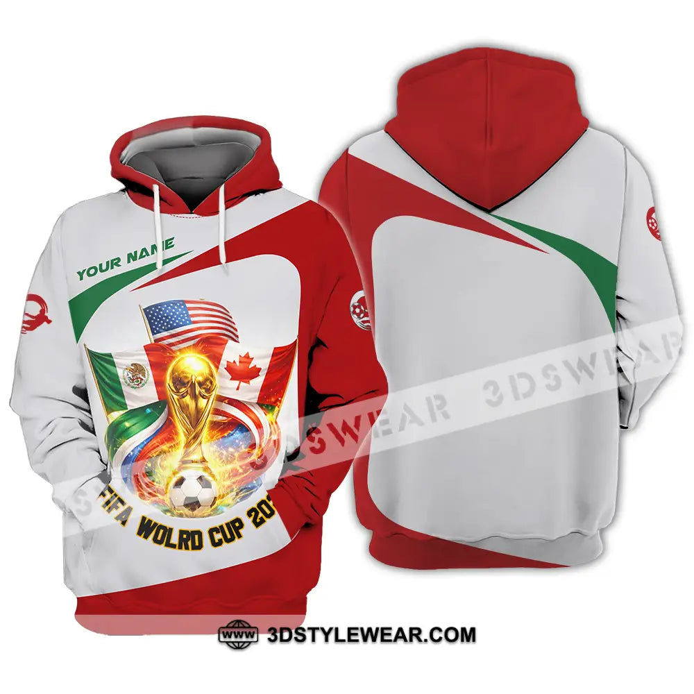Unisex Shirt - Custom FIFA World Cup 2026 3D Shirt Hoodie / S T-shirt