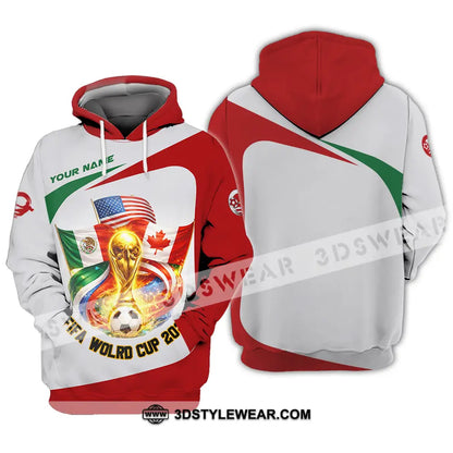 Unisex Shirt - Custom FIFA World Cup 2026 3D Shirt Hoodie / S T-shirt