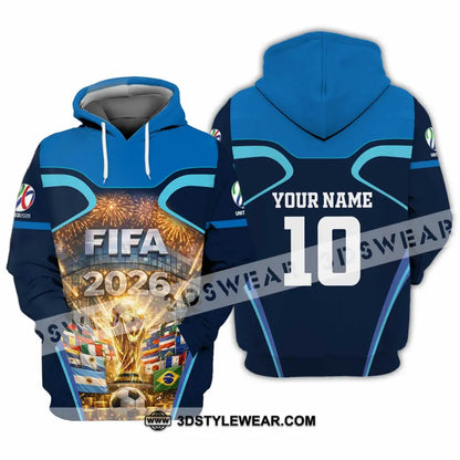 Unisex Shirt - Custom Fifa World Cup 2026 3D Shirt Hoodie / S T-shirt