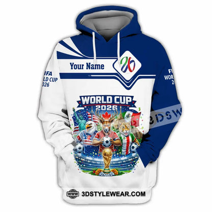 Unisex Shirt - Custom FIFA World Cup 2026 3D Shirt Hoodie / S T-shirt