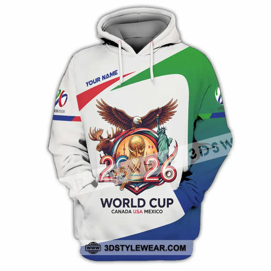 Unisex Shirt - Custom Fifa World Cup 2026 3D Shirt style option 2