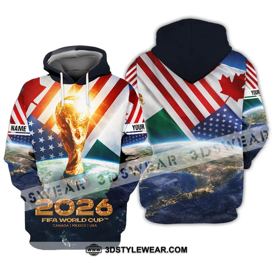Unisex Shirt - Custom Fifa World Cup 2026 3D Shirt style option 4