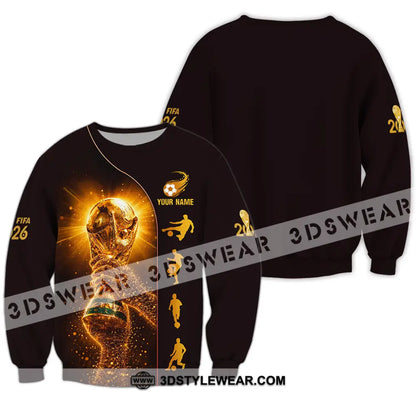 Unisex Shirt - Custom Fifa World Cup 2026 3D Shirt Long Sleeve / S T-shirt