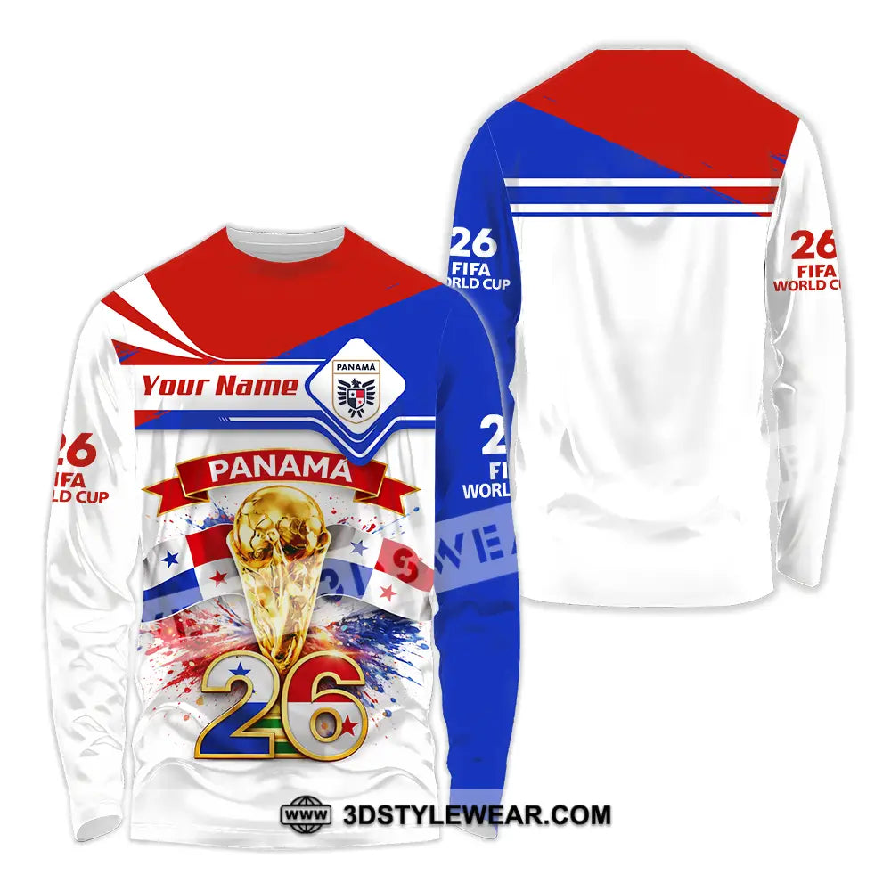 Unisex Shirt - Custom Fifa World Cup 2026 3D Shirt - Long Sleeve Shirt / S - T-shirt