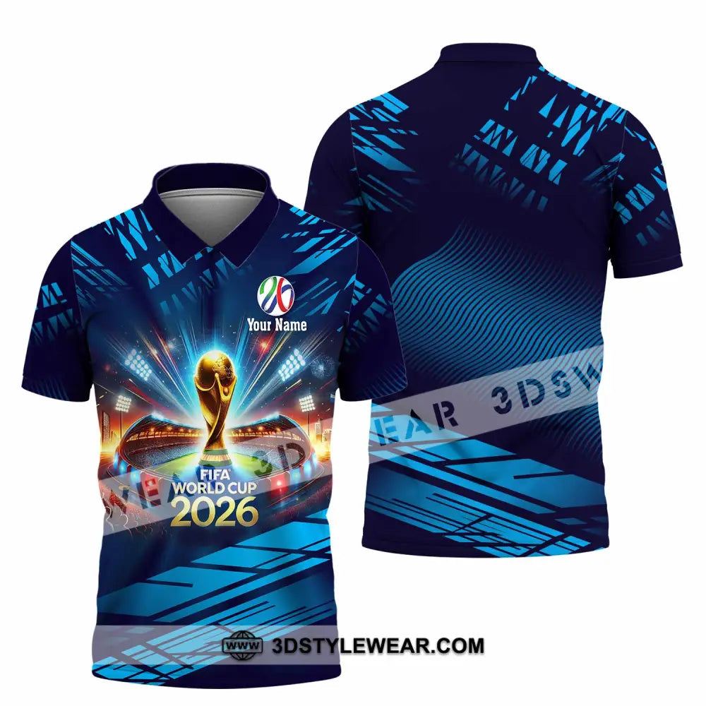 Unisex Shirt - Custom Fifa World Cup 2026 3D Shirt Polo Shirt / S T-shirt