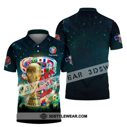Unisex Shirt - Custom FIFA World Cup 2026 3D Shirt Polo Shirt / S T-shirt