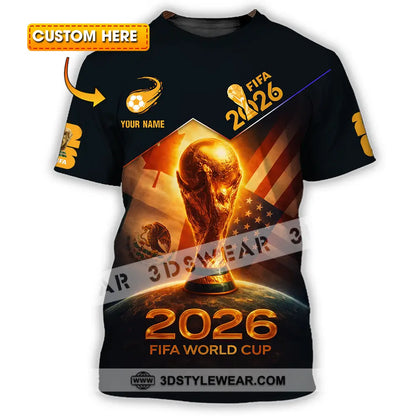 Unisex Shirt - Custom Fifa World Cup 2026 3D Shirt T-shirt