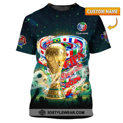 Unisex Shirt - Custom FIFA World Cup 2026 3D Shirt T-shirt