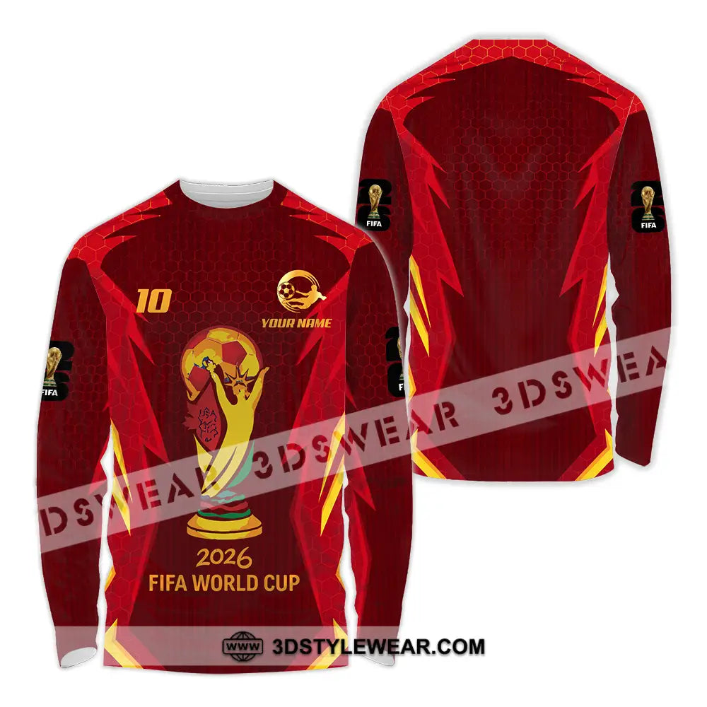 Unisex Shirt - Custom FIFA World Cup 2026 3D Shirt T-shirt