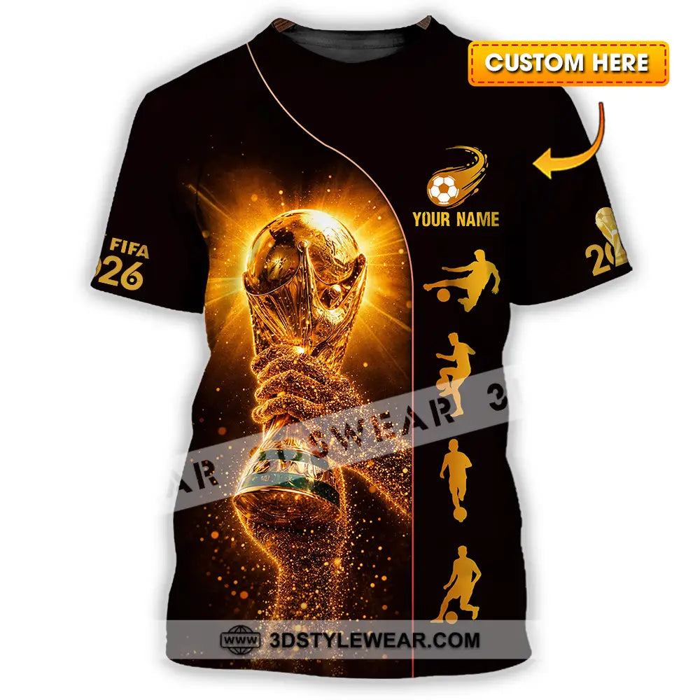 Unisex Shirt - Custom Fifa World Cup 2026 3D Shirt T-shirt