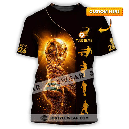 Unisex Shirt - Custom Fifa World Cup 2026 3D Shirt T-shirt