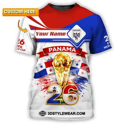 Unisex Shirt - Custom Fifa World Cup 2026 3D Shirt - T-shirt