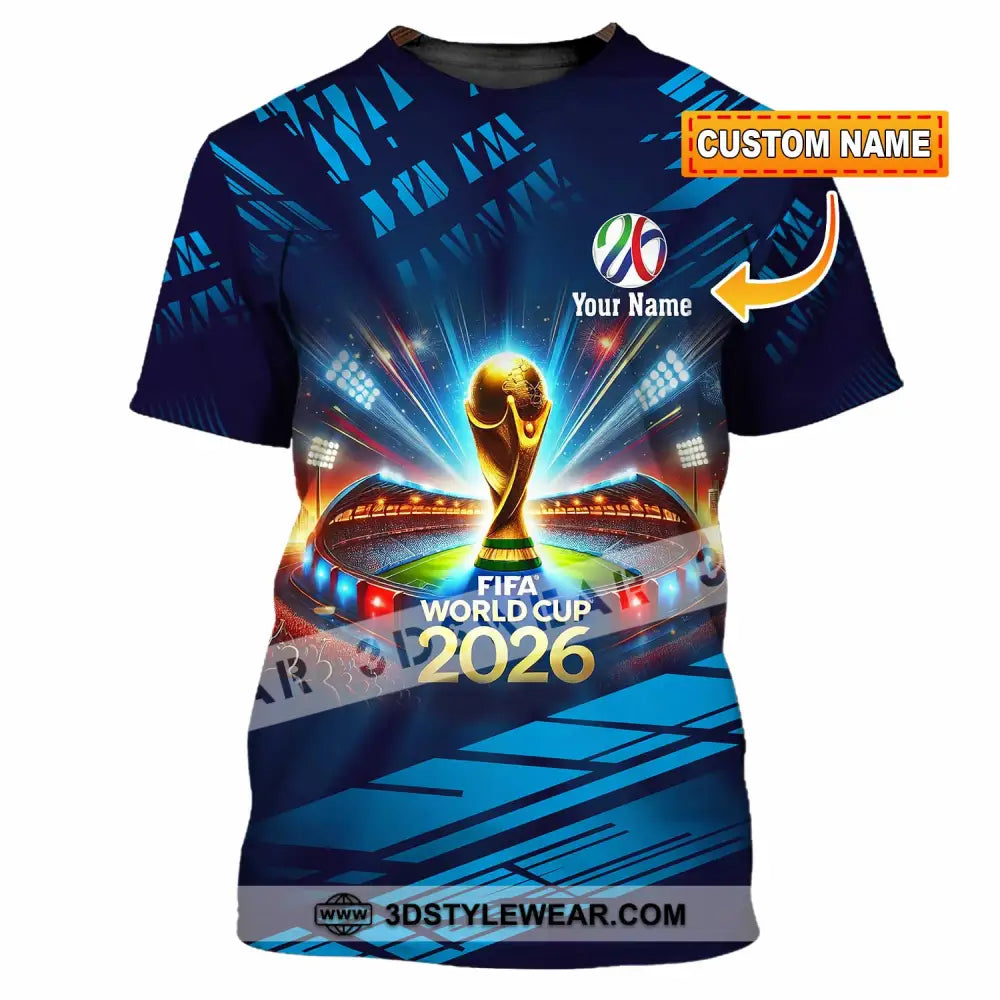 Unisex Shirt - Custom Fifa World Cup 2026 3D Shirt T-shirt