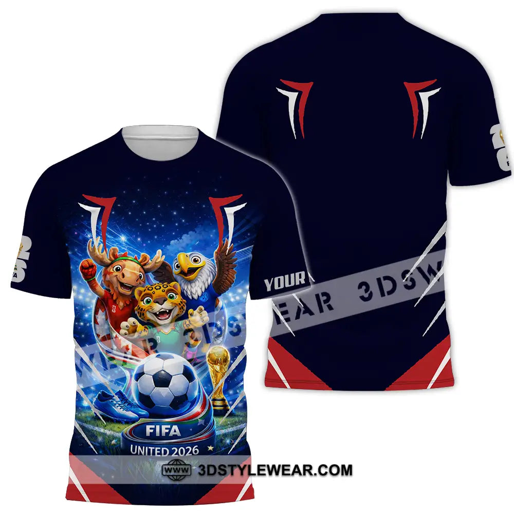 Unisex Shirt - Custom FIFA World Cup 2026 3D Shirt T-Shirt / S T-shirt