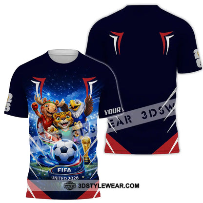 Unisex Shirt - Custom FIFA World Cup 2026 3D Shirt T-Shirt / S T-shirt