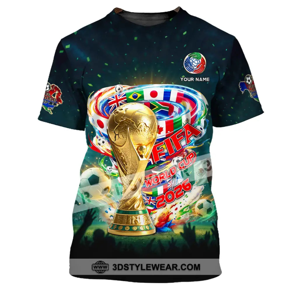 Unisex Shirt - Custom FIFA World Cup 2026 3D Shirt T-Shirt / S T-shirt