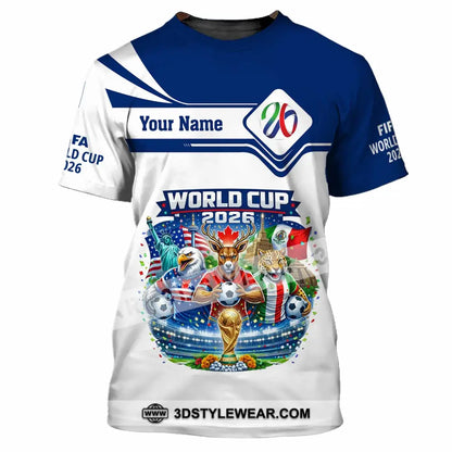 Unisex Shirt - Custom FIFA World Cup 2026 3D Shirt T-Shirt / S T-shirt