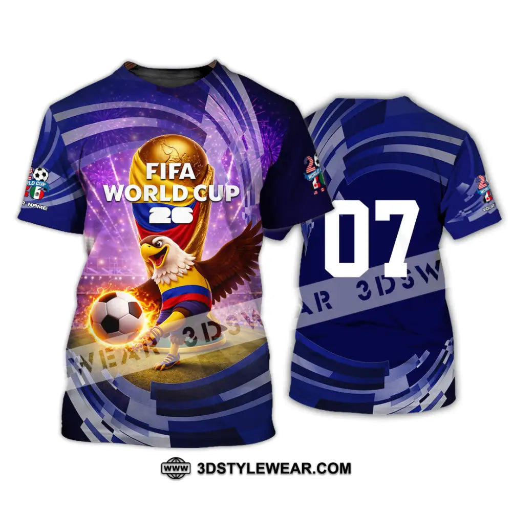 Unisex Shirt - Custom Fifa World Cup 2026 3D Shirt T-Shirt / S T-shirt