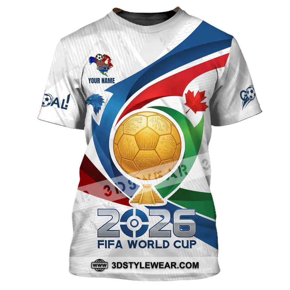 Unisex Shirt - Custom FIFA World Cup 2026 3D Shirt T-Shirt / S T-shirt