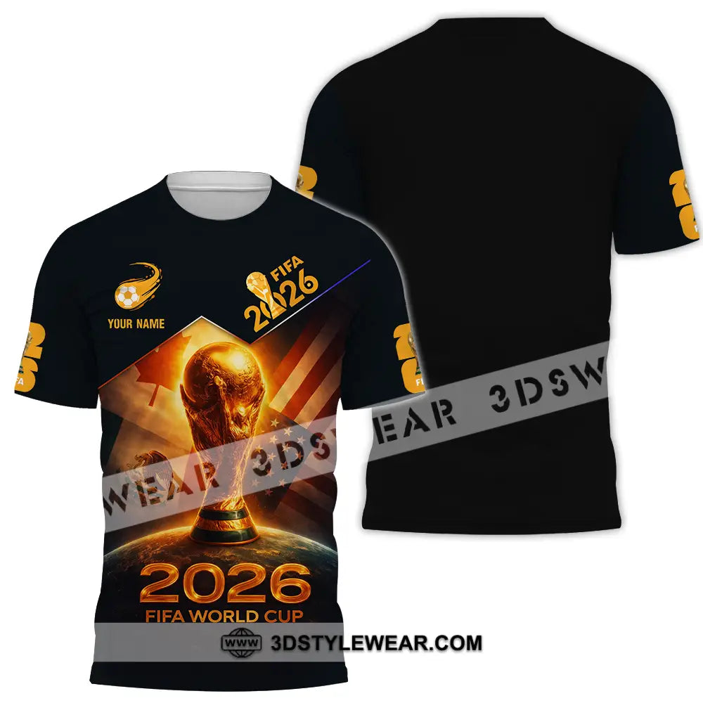 Unisex Shirt - Custom Fifa World Cup 2026 3D Shirt T-Shirt / S T-shirt
