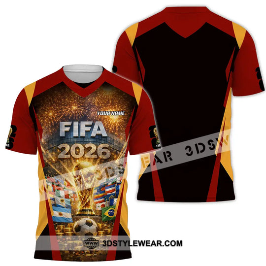 Unisex Shirt - Custom FIFA World Cup 2026 3D Shirt style option 2