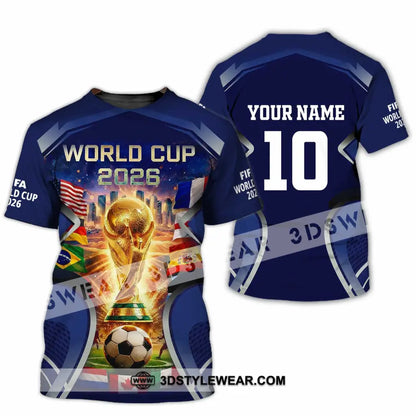 Unisex Shirt - Custom FIFA World Cup 2026 3D Shirt T-Shirt / S T-shirt