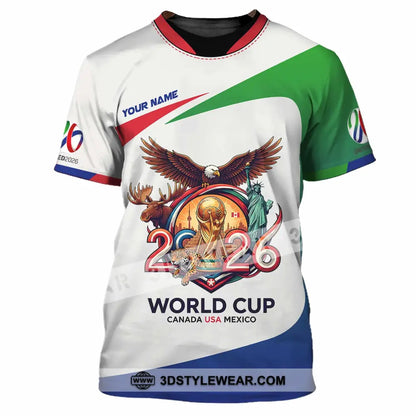 Unisex Shirt - Custom Fifa World Cup 2026 3D Shirt T-Shirt / S T-shirt