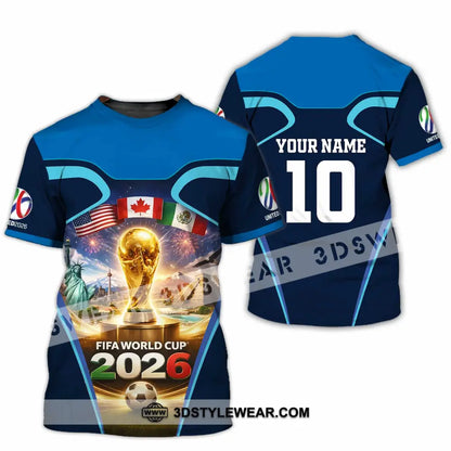 Unisex Shirt - Custom Fifa World Cup 2026 3D Shirt T-Shirt / S T-shirt