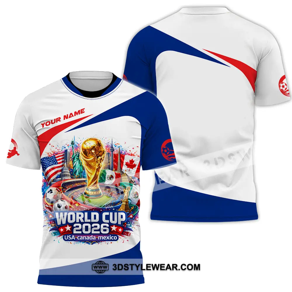 Unisex Shirt - Custom FIFA World Cup 2026 3D Shirt T-Shirt / S T-shirt