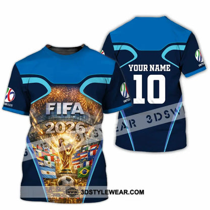 Unisex Shirt - Custom Fifa World Cup 2026 3D Shirt T-Shirt / S T-shirt