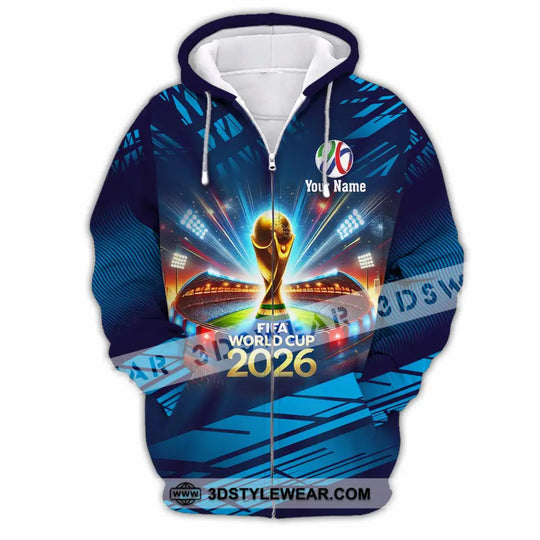 Unisex Shirt - Custom Fifa World Cup 2026 3D Shirt style option 3