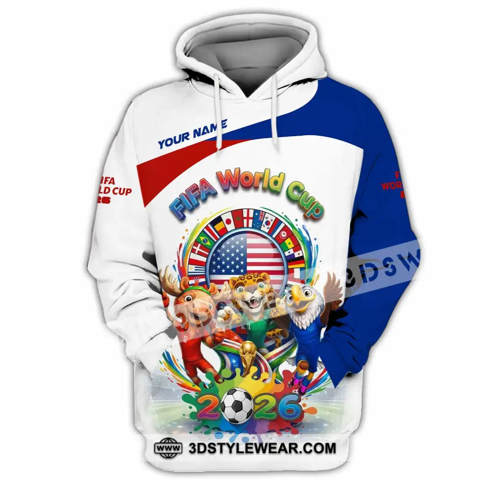 Unisex Shirt - Custom Fifa World Cup 2026 Shirt - Hoodie / S - T-shirt