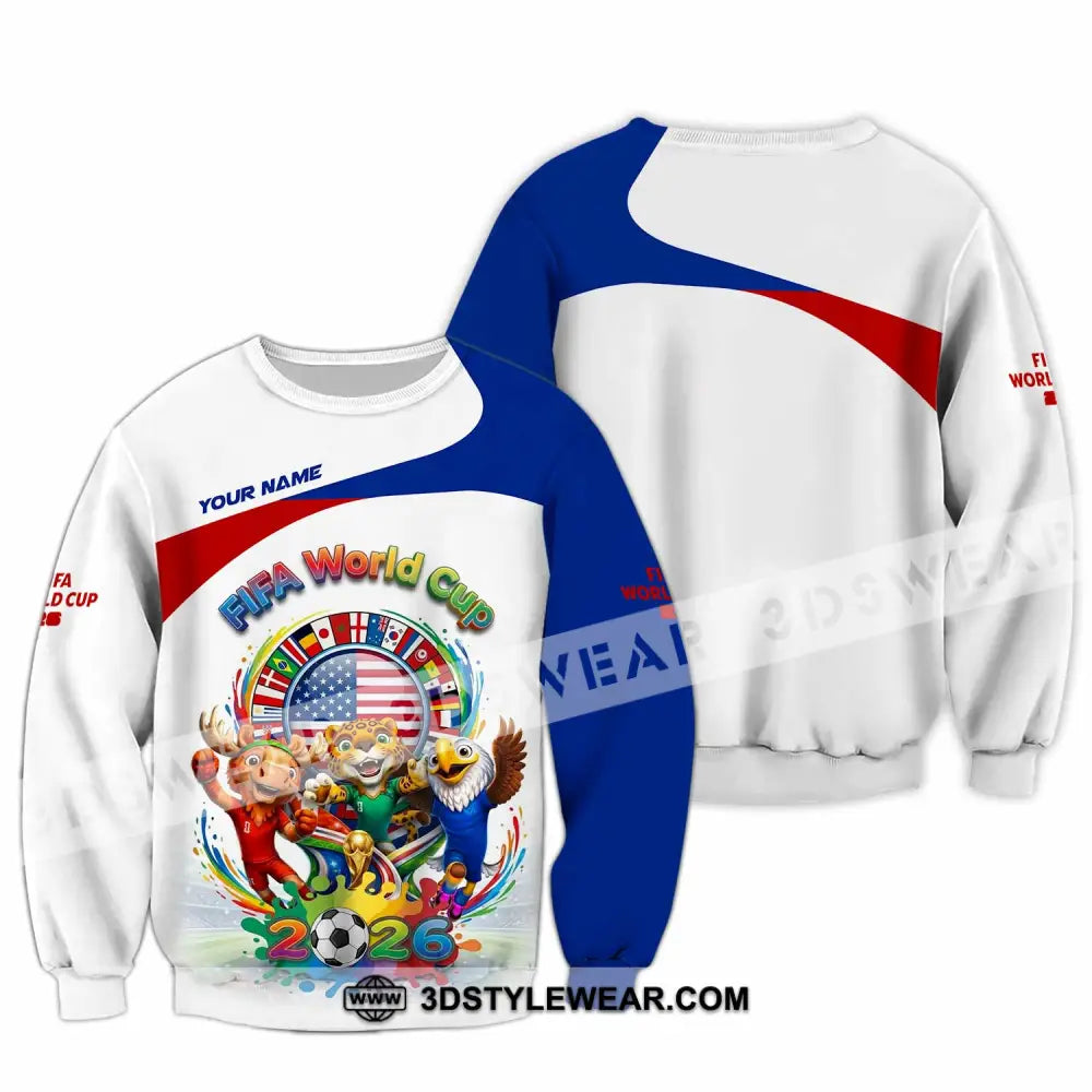 Unisex Shirt - Custom Fifa World Cup 2026 Shirt - Long Sleeve / S - T-shirt